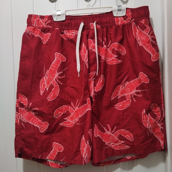Old Navy Other - 🛍️Men's Old Navy Board Shorts Lobsters Size Large